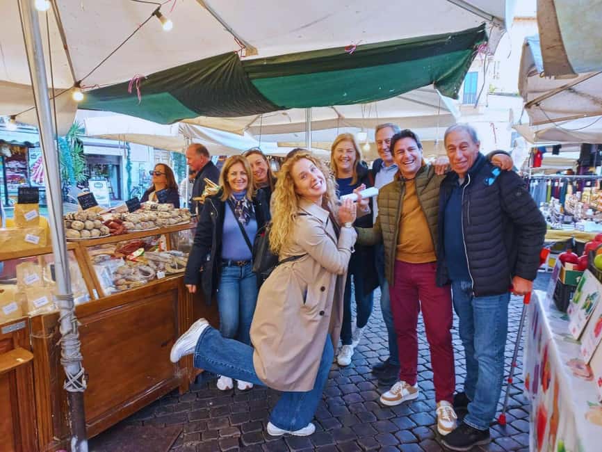 Rome: Guided Food Tasting Tour in Trastevere - First Bites Around Via della Pace and Pasquino