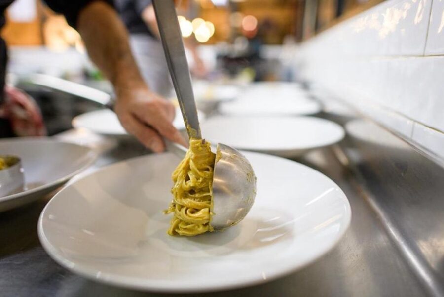 Rome: Roman Restaurant Dining Experience with Food and Wine - The open kitchen promise, with one useful warning