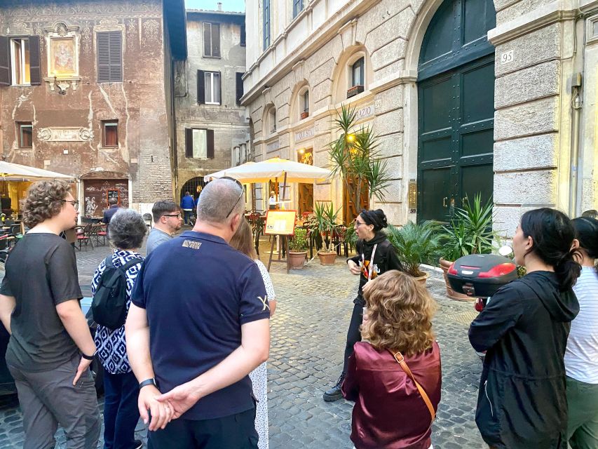 Rome: Trastevere Quarter Street Food Tour with Sightseeing - Piazza Trilussa and the Evening Side of Trastevere