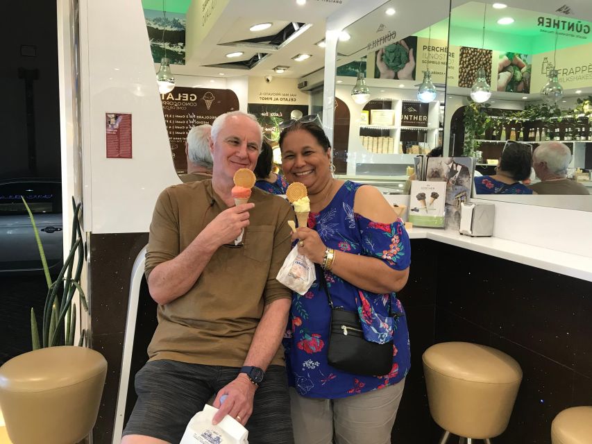 Rome: Trastevere Quarter Street Food Tour with Sightseeing - Crossing Ponte Sisto to the Gelateria