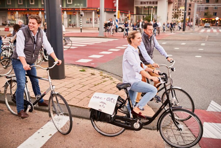 Rotterdam: Food Tour by Bike - Poffertjes, cheese, and bitterballen first