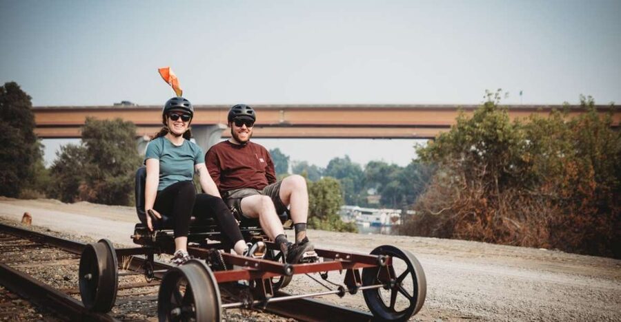 Sacramento: Yolo Countryside Guided Rail Bike Tour - Five miles through Yolo farmland