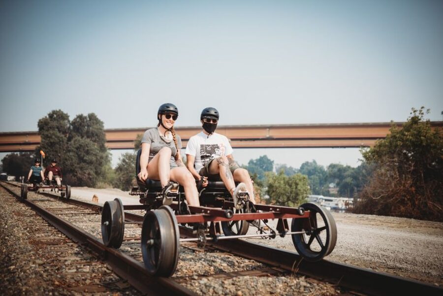 Sacramento: Yolo Countryside Guided Rail Bike Tour - How strenuous is the rail bike?