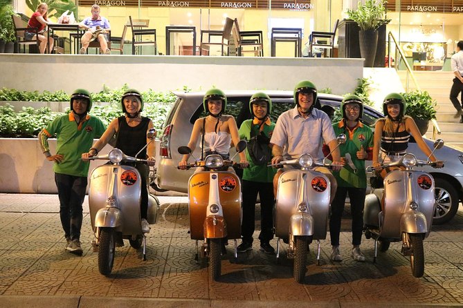 Saigon After Dark Vespa Street Food Tour + Live Music 4 hours - Key things to know before booking