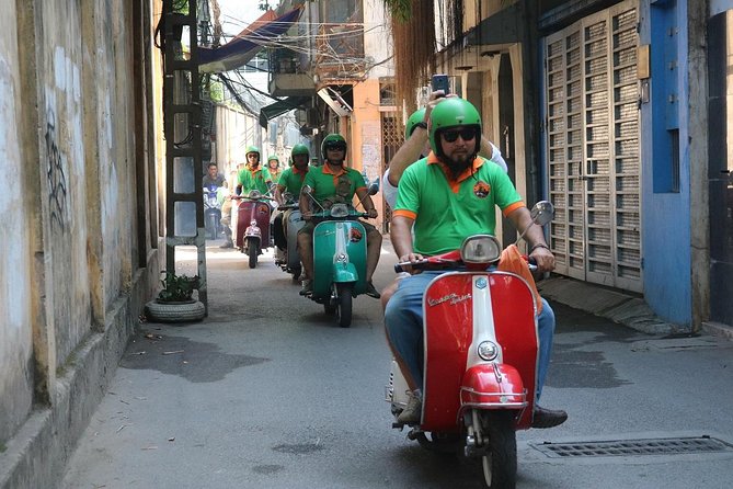 Saigon After Dark Vespa Street Food Tour + Live Music 4 hours - Banana cake and a street food story