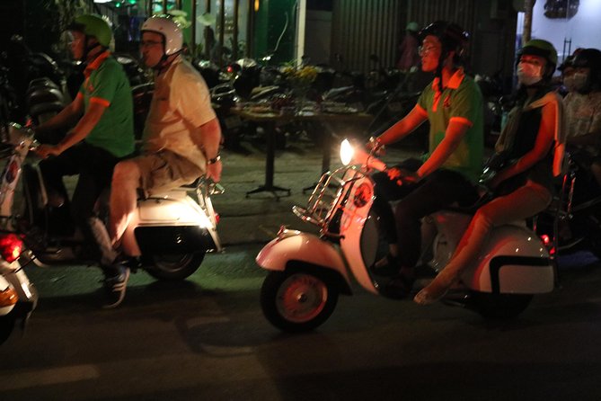 Saigon After Dark Vespa Street Food Tour + Live Music 4 hours - What the $92.31 price covers