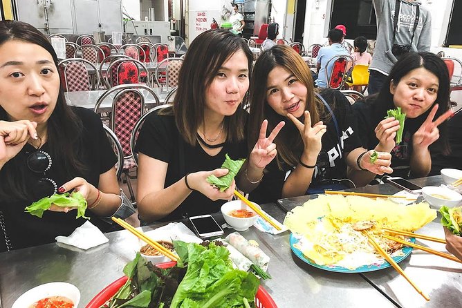 Saigon Afternoon Unseen Street Food by Scooter |Opt: Ao Dai Rider - Ho Thi Ky Flower Market in 35 minutes
