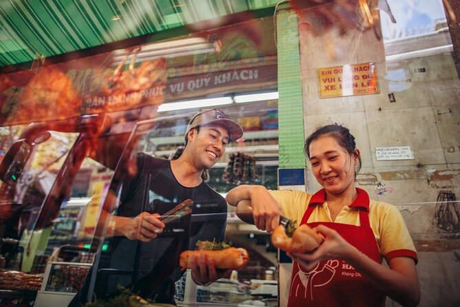 Saigon Night Bites on Foot: Local Vendors, Stories & Sweet Finish - Nguyễn Công Trứ: noodles, stew, and barbecue pork