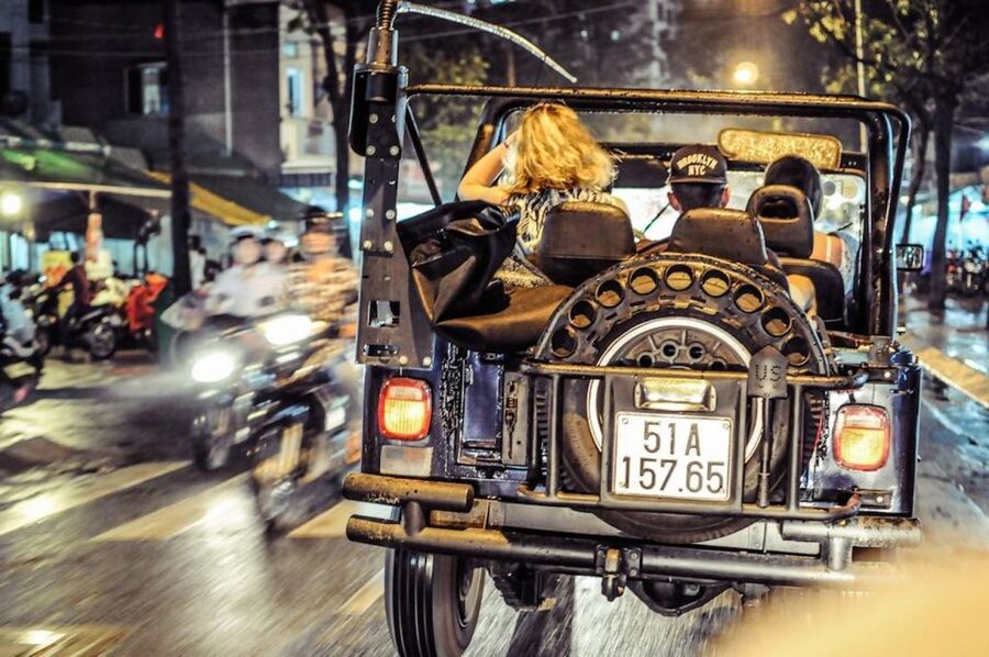 Saigon: Private Food Tour Discovery & City Tour by Jeep - A second restaurant and a more local dinner