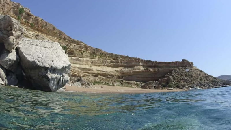 Sailing tour around Lindos with food and drinks - Lindos Bay and the final daytime sail