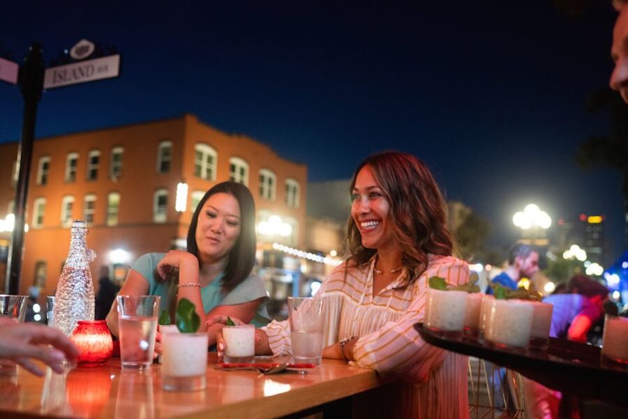 San Diego: Gaslamp Quarter Food & Drink Walking Tour - Stop two: ethnic food, cocktails, and conversation