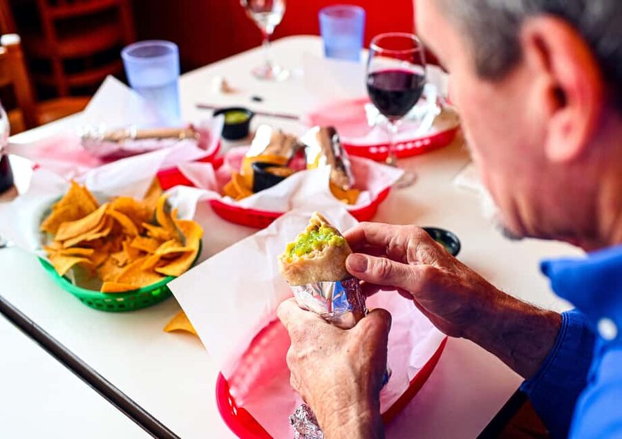 San Francisco: Mission District Food Tour with 6 Tastings - The Mission-style baby burrito
