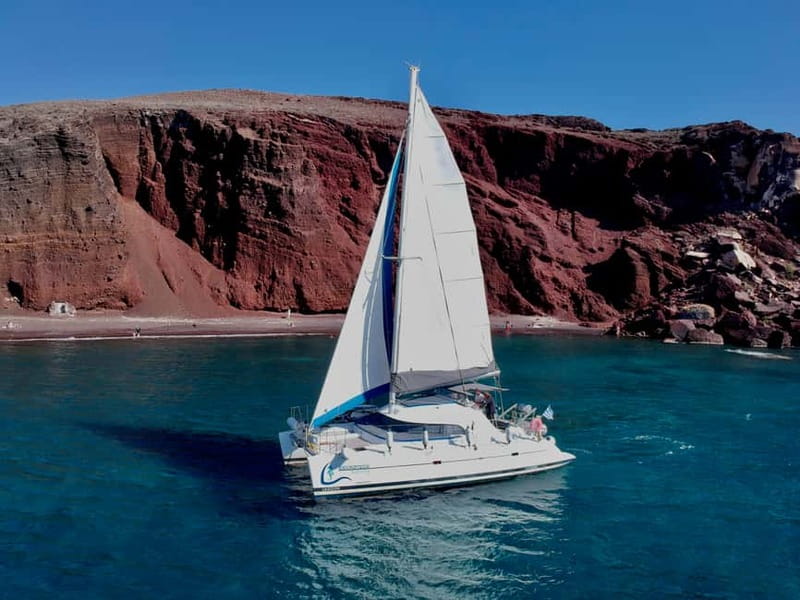 Santorini: Catamaran Cruise with Food and Drinks - Key points to know before booking