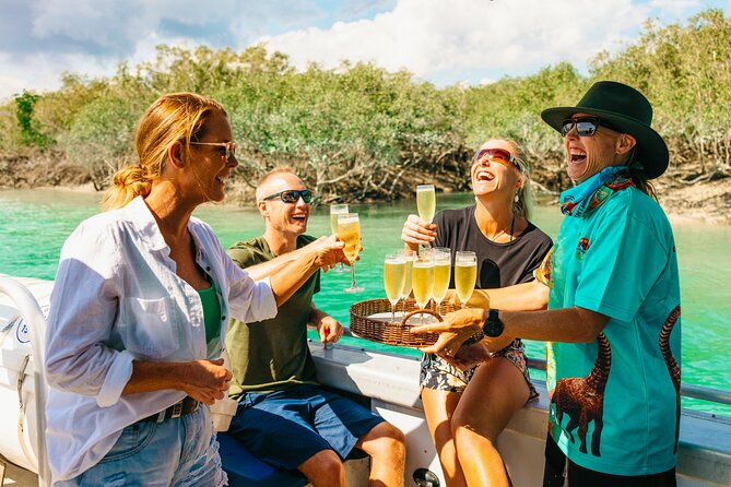 SCENIC AND PREHISTORIC CRUISE - Sparkling Wine & Gourmet Platters - Why this Broome cruise is different