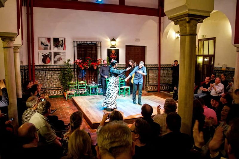 Seville: Tapas Walking Tour with Traditional Flamenco Show - The walking route and what it adds
