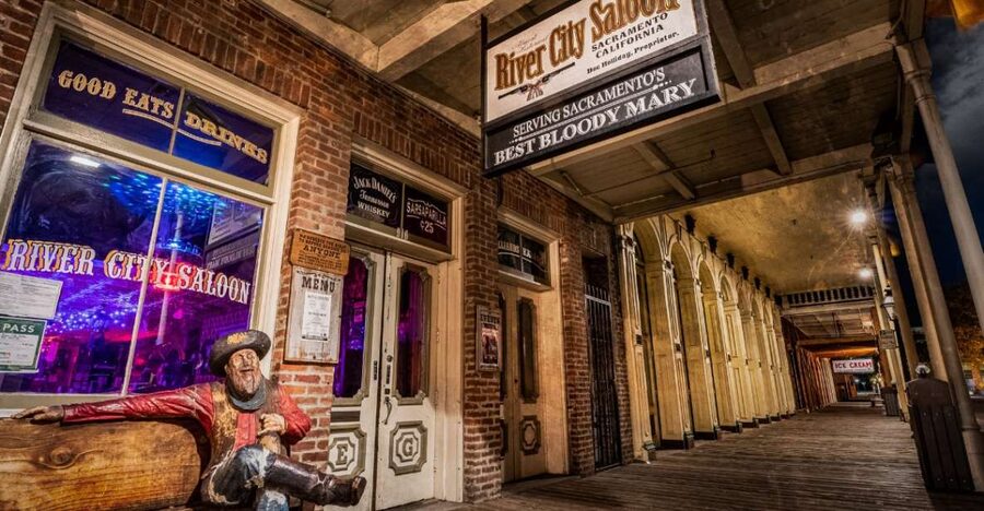 Shadows, Scandals & Secrets of Sacramento Ghost Tours - Old Sacramento after dark