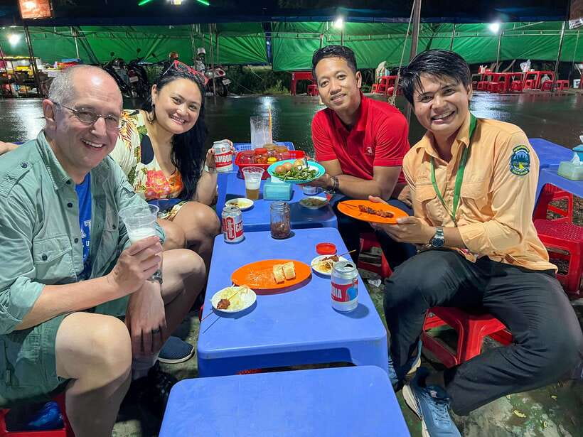 Siem Reap: Street Food Experience by Tuk-Tuk - Street 60 and the famous insect tasting