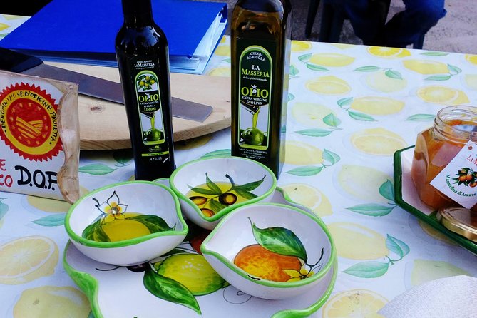 Sorrento Farm and Food Experience including Olive Oil, Limoncello, Wine tasting - What you taste before lunch
