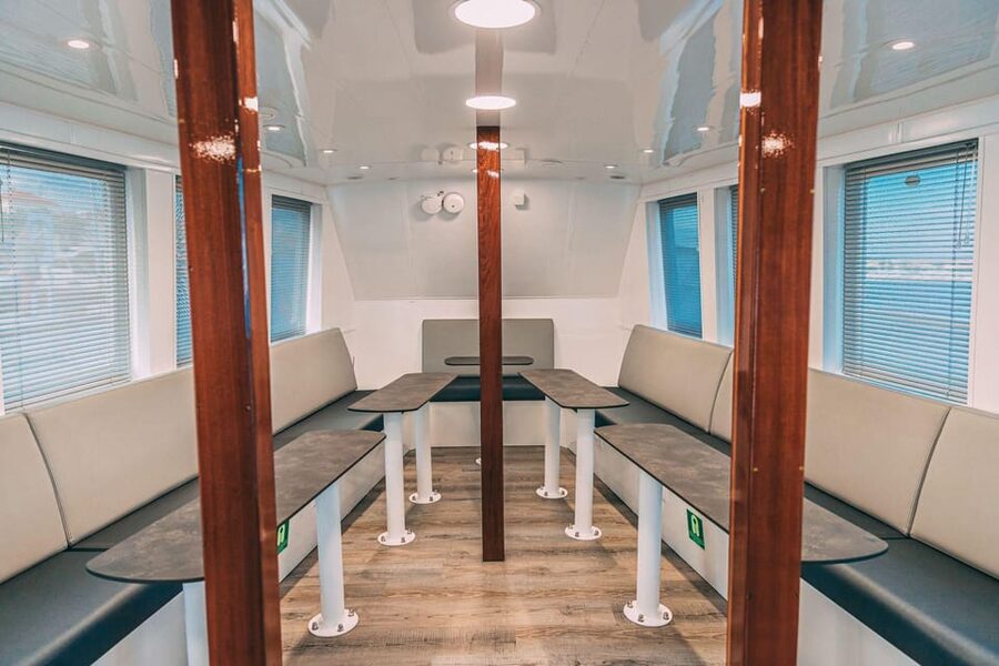 Split: Blue Lagoon, Borkko Beach & Šolta with Food & Drinks - The crew and the feel aboard Tamaris