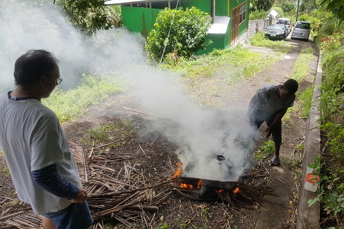 St. Lucia Food and Rum Tour - Taste authentic St. Lucian Food and Culture - Canaries, or Kanawe, from the road