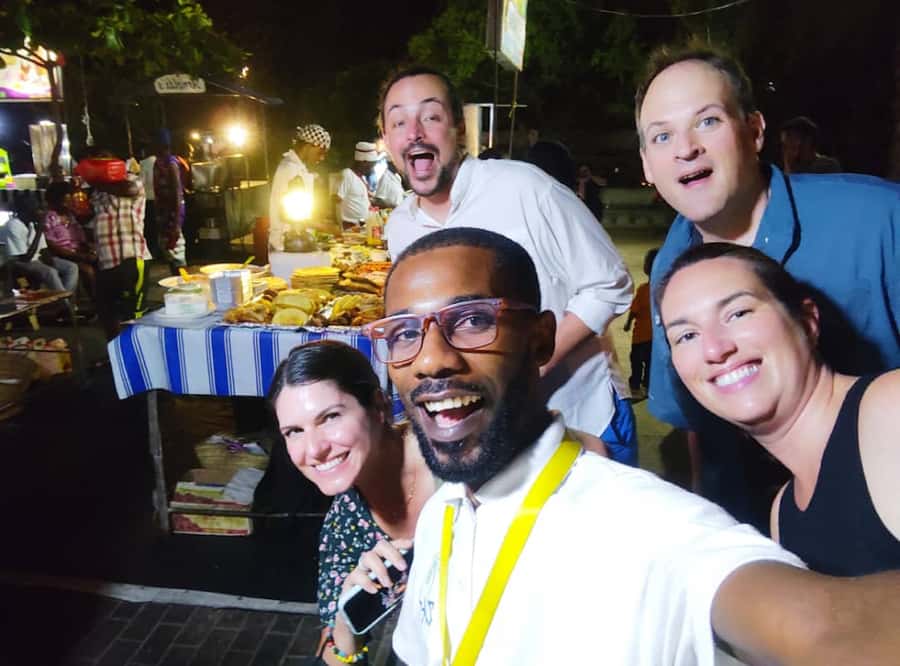 Stonetown: Food Markets and Street Food Walking Tour - Sunset drinks with Stone Town views