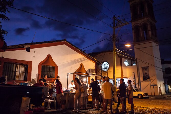 Taco Adventure Evening Food Tour with Vallarta Food Tours - Stop four: smoky marlin at Mariscos La Tía Ñaña