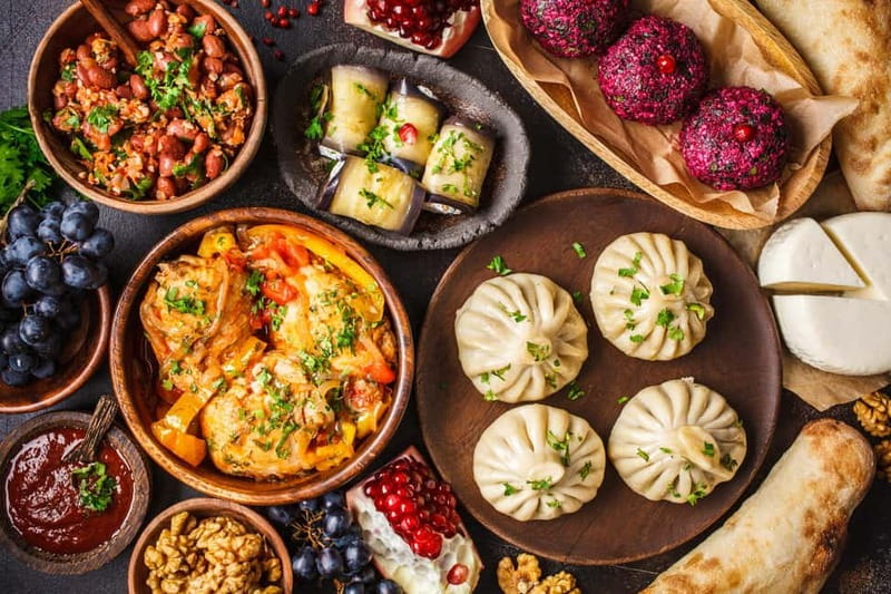 Taste Tbilisi - a delicious Food & Drink walk of Tbilisi - Starting with khinkali in one of Tbilisi’s old restaurants