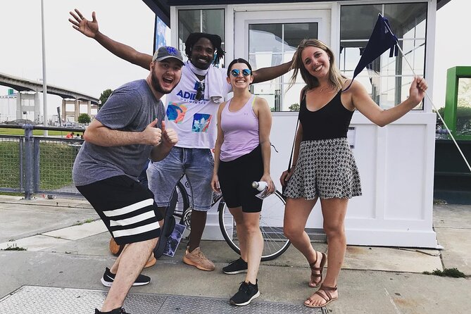 The Wing Ride: The Hidden History of Chicken Wings Food Tour - Riding an e-bike through Buffalo traffic