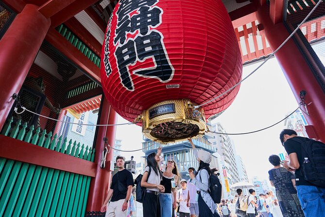 Tokyo: Asakusa & Sensoji ー Oldest Temple Walking Tour (2hrs) - Edo-style lanes bring food, stores, and odd details together