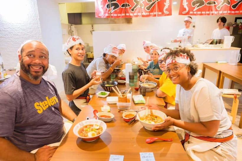 Tokyo: Mount Fuji and Hakone Full Day Tour with Ramen Making - Making ramen at the Mt. Fuji Ramen Factory