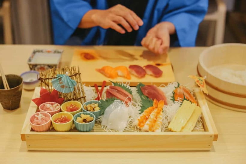 Tokyo: Sushi Making Class in a Happi Coat near a Famous Spot - Learning nigiri without the pressure