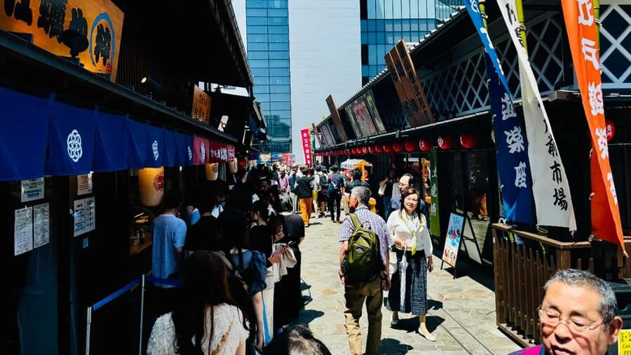 Tokyo: Toyosu Tuna Auction &Tsukiji Market Gourmet Adventure - Tsukiji Market from 8:00 to 8:30
