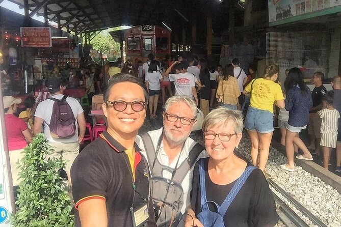 Train & Floating Market Food Adventure + Scenic train ride - Optional coconut farm visit