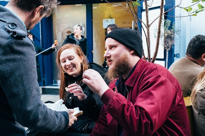 Ultimate London Cheese Crawl : Guided Food Tour - Tasting outdoors instead of sitting down