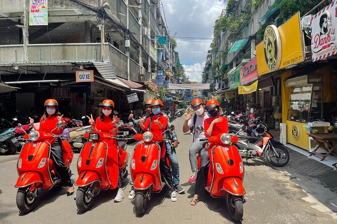 Vespa Female Ao Dai riders Night Street Food + See Train Street - Hanoi Opera House and a taste of banh xeo