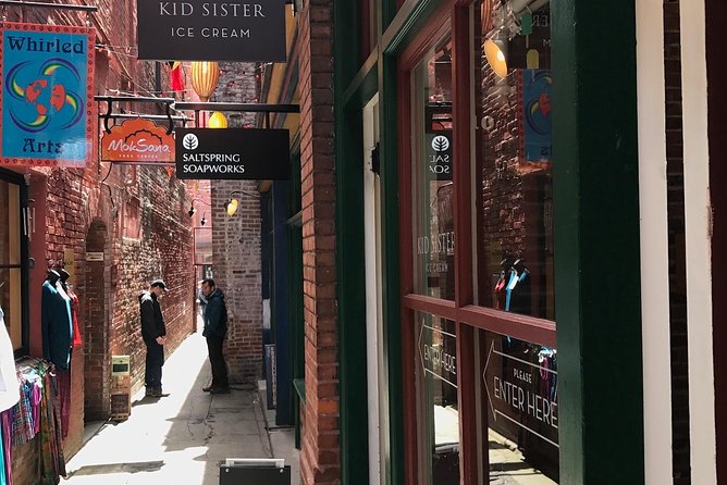 Victoria Guided Food and History Tour - Government Street, Trounce Alley, and Bastion Square