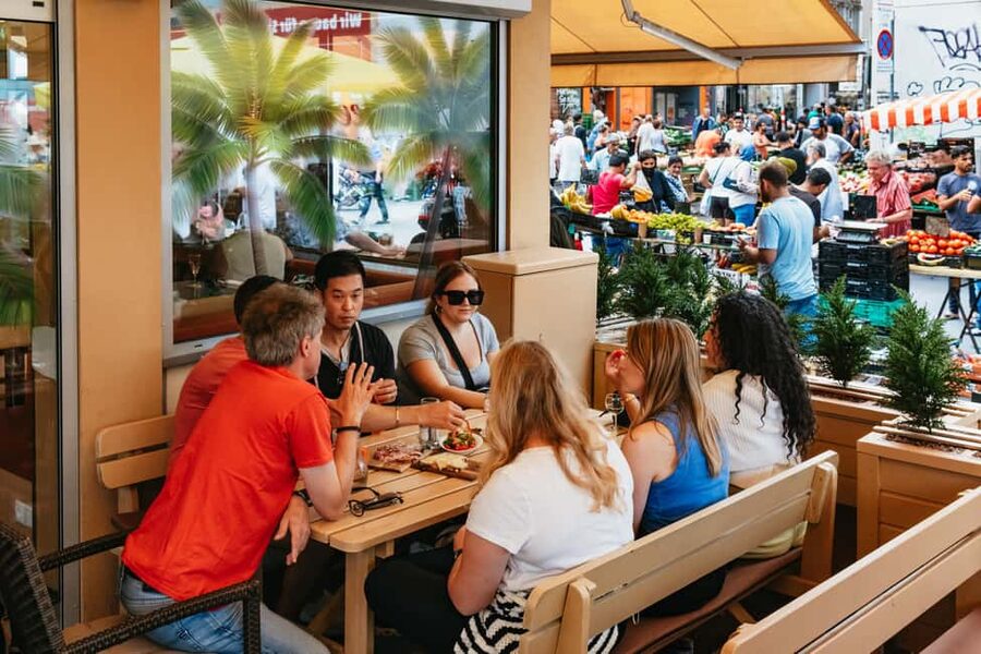 Vienna: Guided Foodie Walking Tour with Tastings and Coffee - A generous menu, including vegetarian options