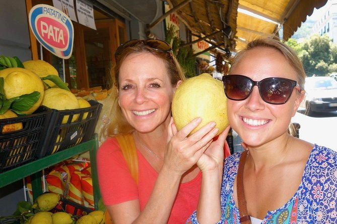 Walking Food Tour in Sorrento w/ Limoncello Factory Lemon Grove - Tasting limoncello and other lemon products